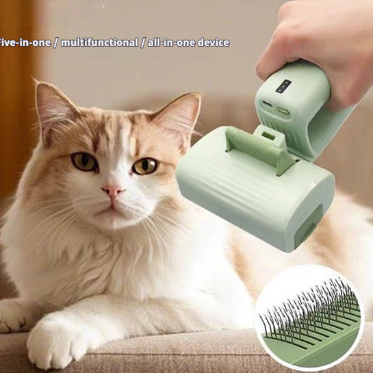 Multi-Function Portable Pet Grooming Vacuum – All-in-One Pet Hair Removal & Grooming Kit