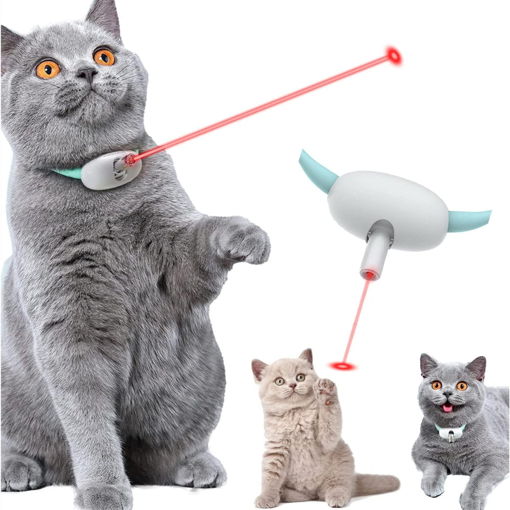 Smart Automatic Laser Cat Toy – USB Rechargeable Interactive Teaser