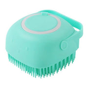 Silicone Pet Bath Brush – Soft Grooming & Massage Brush for Dogs & Cats — 7