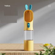 Portable Pet Feeding & Water Cup – 2-in-1 Travel Food & Water Bottle — 4