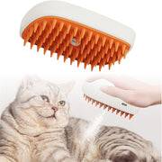 USB Rechargeable Pet Steam Brush – Spray Massage Grooming Comb for Dogs & Cats — 5