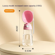 2-in-1 Portable Dog Water Bottle & Food Container – Travel Feeder with Drinking Bowl — 8