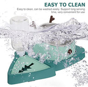2-in-1 Slow Feeder Dog Bowl with Water Tray | Anti-Choke Pet Food Bowl | Detachable Non-Slip Feeding Bowl for Dogs & Cats — 7