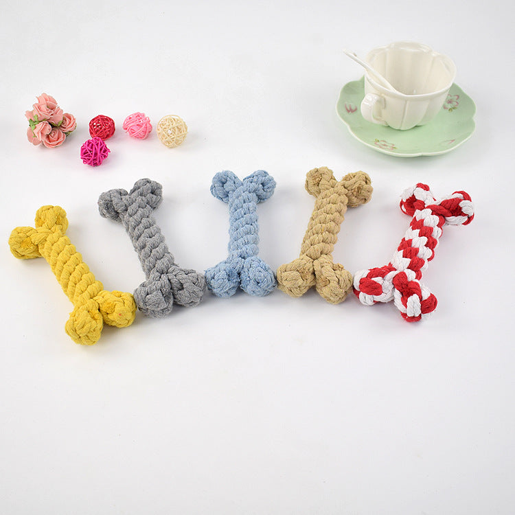 Durable Dog Bone Toy – Interactive Chew & Dental Toy