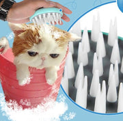 Massage Bath Brush – Soft Silicone Grooming & Shower Brush for Dogs & Cats — 3