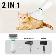 2-in-1 Pet Drying Brush – Hair Dryer Comb for Dogs & Cats — 5