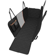 Dog Car Seat Cover View Mesh Pet Carrier Hammock Safety Protector Car Rear Back Seat Mat — 5