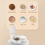Automatic Pet Feeder – Programmable Food Dispenser with Stainless Steel Bowl — 6