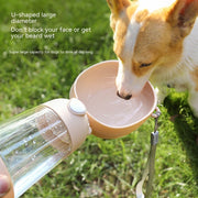 2-in-1 Portable Dog Water Bottle & Food Container – Travel Feeder with Drinking Bowl — 9