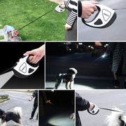 LED Retractable Dog Leash – Automatic Stretchable Pet Walking Lead — 3