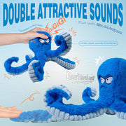 Tough Plush Dog Toy – Interactive Squeaky Tug & Chew Toy — 5