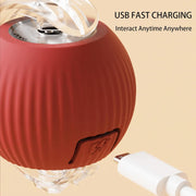360° Smart Interactive Pet Ball – Automatic Rolling Toy for Dogs & Cats — 9