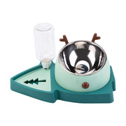 2-in-1 Slow Feeder Dog Bowl with Water Tray | Anti-Choke Pet Food Bowl | Detachable Non-Slip Feeding Bowl for Dogs & Cats — 5