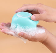 Silicone Pet Bath Brush – Soft Grooming & Massage Brush for Dogs & Cats — 10