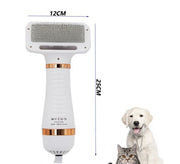 2-in-1 Pet Drying Brush – Hair Dryer Comb for Dogs & Cats — 3
