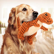Giant Dinosaur Plush Dog Toy – Interactive Squeaky Chew Toy — 1