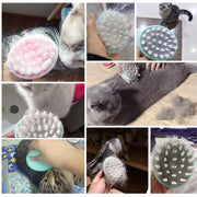 Massage Bath Brush – Soft Silicone Grooming & Shower Brush for Dogs & Cats — 2