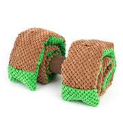 Puzzle Plush Dumbbell – Interactive Treat Dispensing Dog Toy — 2