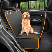Dog Car Seat Cover View Mesh Pet Carrier Hammock Safety Protector Car Rear Back Seat Mat — 14