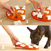 Interactive Dog Puzzle Feeder – Treat Dispensing IQ Training Toy — 1