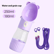 2-in-1 Portable Dog Water Bottle – Leak-Proof Travel Water & Food Container — 15