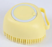 Silicone Pet Bath Brush – Soft Grooming & Massage Brush for Dogs & Cats — 5