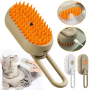3-in-1 Electric Pet Steam Brush Electric Steam Pet Grooming Comb — 5