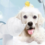 Automatic Foaming Pet Bath Brush – Electric Shampoo Dispenser & Massage Grooming Brush — 2