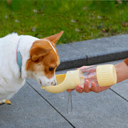 2-in-1 Portable Dog Water Bottle – Leak-Proof Travel Water & Food Container — 8
