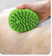Pet Bath Massage Brush – Soft Silicone Grooming Brush for Dogs & Cats — 5