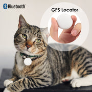 Smart GPS Pet Tracker Tag | Mini Anti-Lost Locator for Dogs, Cats, Keys & Bags | Bluetooth Key Finder with Real-Time Item Finder — 1