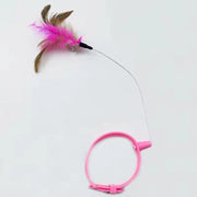 Cat Teaser Wand Steel Wire Dragon Cat Toy With Bell Fish Interactive Bite Resistant Durable Self Amusing Pet Toy For Cats — 8