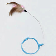 Cat Teaser Wand Steel Wire Dragon Cat Toy With Bell Fish Interactive Bite Resistant Durable Self Amusing Pet Toy For Cats — 9