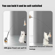 Cat Teaser Wand Steel Wire Dragon Cat Toy With Bell Fish Interactive Bite Resistant Durable Self Amusing Pet Toy For Cats — 5