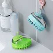 Pet Bath Massage Brush – Soft Silicone Grooming Brush for Dogs & Cats — 3