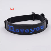 LED Display Dog Harness – Adjustable Reflective Safety Harness — 4