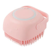 Silicone Pet Bath Brush – Soft Grooming & Massage Brush for Dogs & Cats — 3