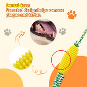 Corn Chew Toy – Interactive Toothbrush Toy for Aggressive Chewers — 7