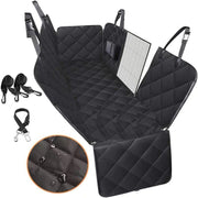 Dog Car Seat Cover View Mesh Pet Carrier Hammock Safety Protector Car Rear Back Seat Mat — 11