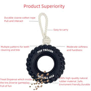 Tough Interactive Dog Toy – Durable Treat Dispensing Chew Toy for Aggressive Chewers — 3