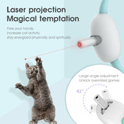 Smart Automatic Laser Cat Toy – USB Rechargeable Interactive Teaser — 4