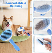7-Piece Pet Grooming Kit – Complete Self-Cleaning Care Set for Dogs & Cats — 7