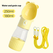 2-in-1 Portable Dog Water Bottle – Leak-Proof Travel Water & Food Container — 16