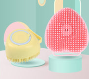 Silicone Pet Bath Brush – Soft Grooming & Massage Brush for Dogs & Cats — 2