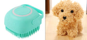Silicone Pet Bath Brush – Soft Grooming & Massage Brush for Dogs & Cats — 13