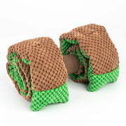 Puzzle Plush Dumbbell – Interactive Treat Dispensing Dog Toy — 4